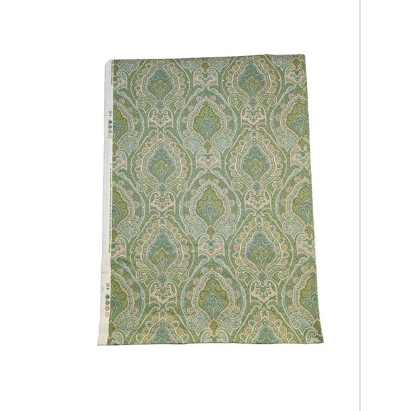 P Kaufman Fabric Drapery Fabric Paisley Drapery Abstract Green 10 Ft 3.3yds - Picture 2 of 6